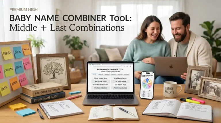 Top 15 Tools to Combine Middle Names and Last Names