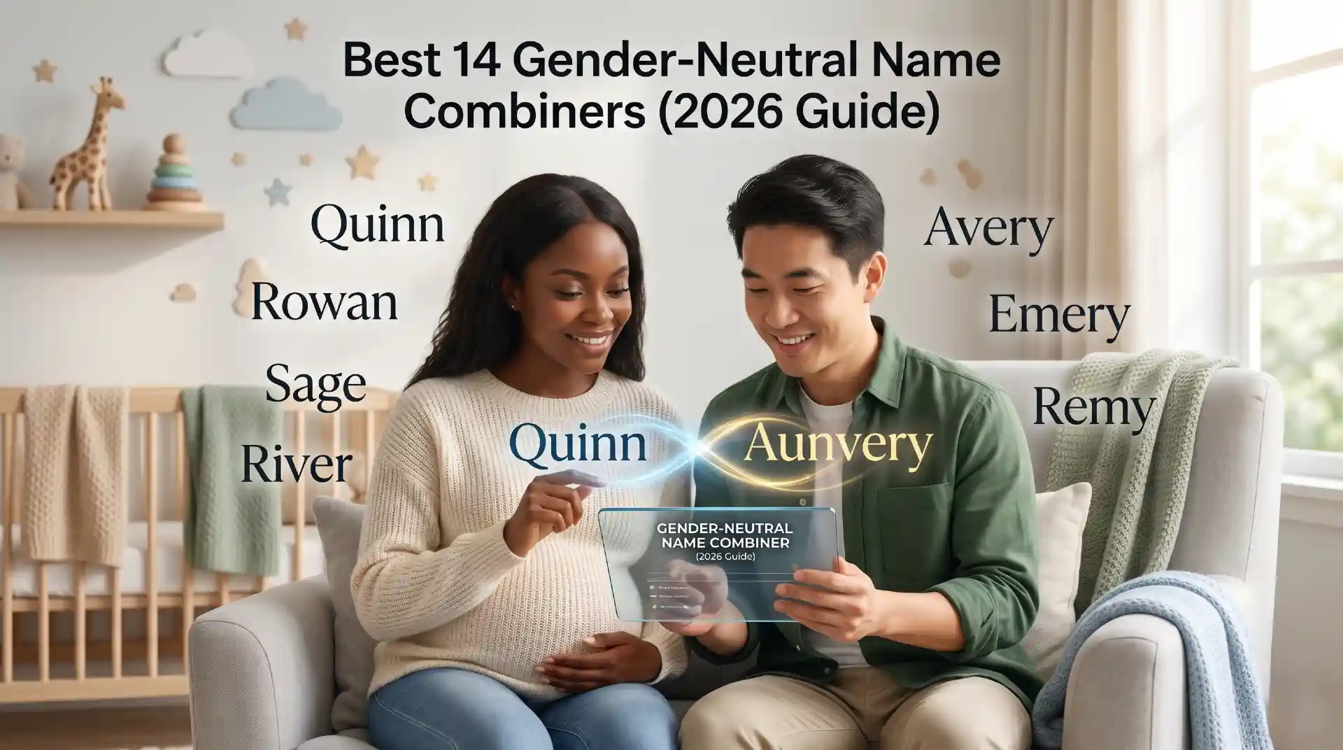 Best 14 Gender-Neutral Name Combiners for Modern Parents