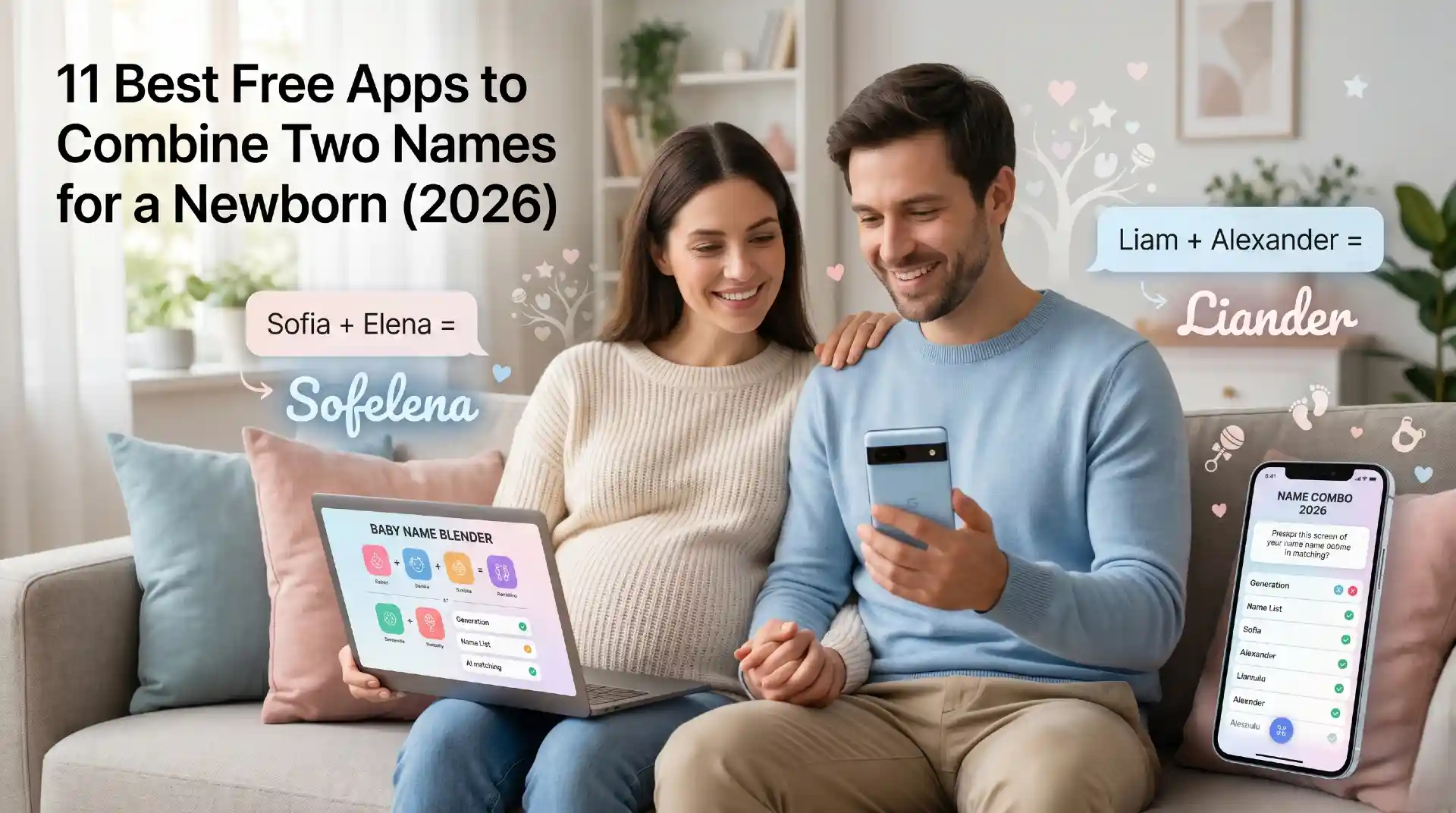 Best 11 Free Apps to Combine Two Names for a Newborn (2026 Guide)