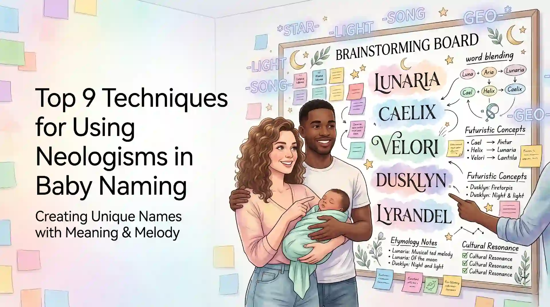 Top 9 Techniques for Using Neologisms in Baby Naming